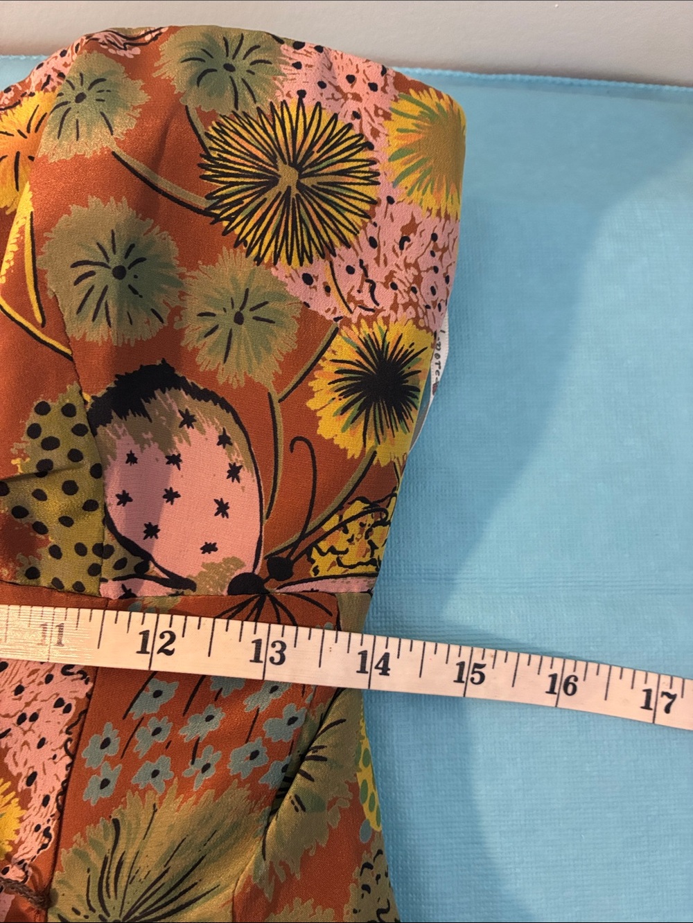 Nanette Lepore Silk Floral Strapless Maxi Dress with Butterflies Size 10 - Picture 9 of 9
